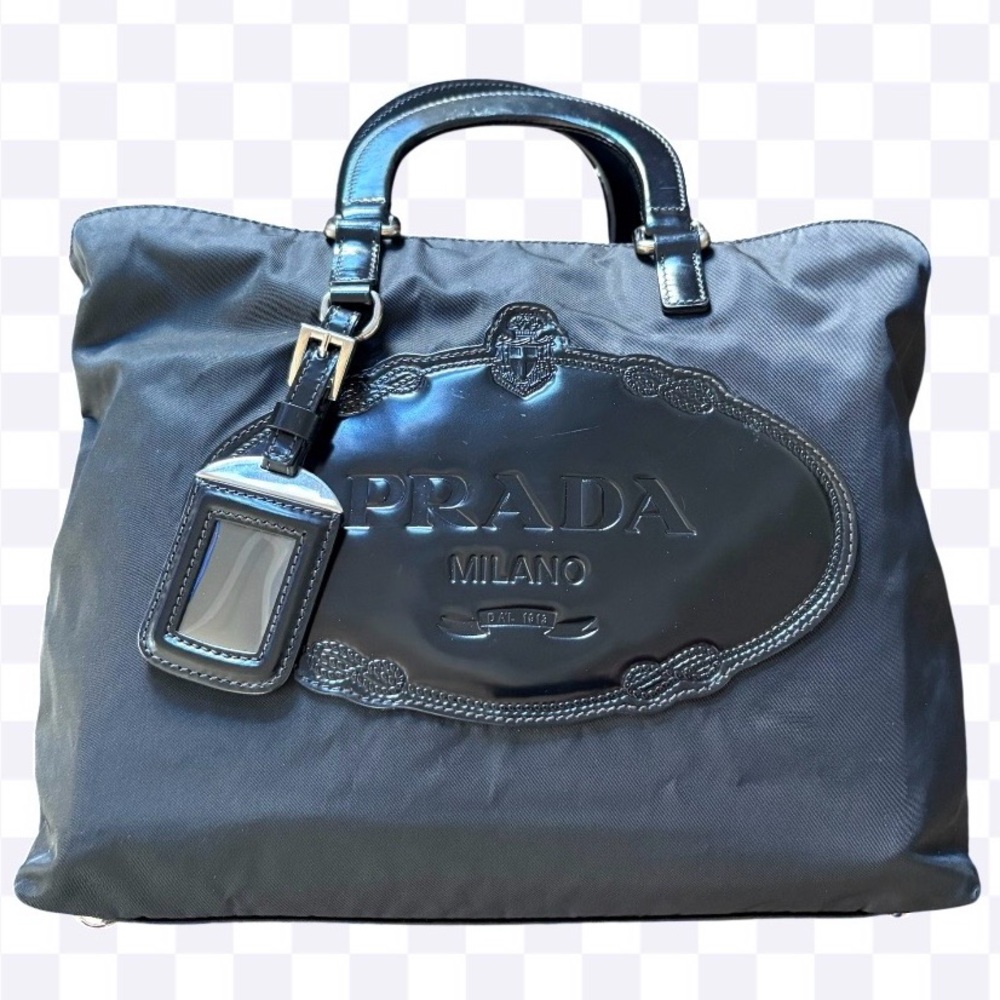 Vintage Prada Canapa Nylon Tote